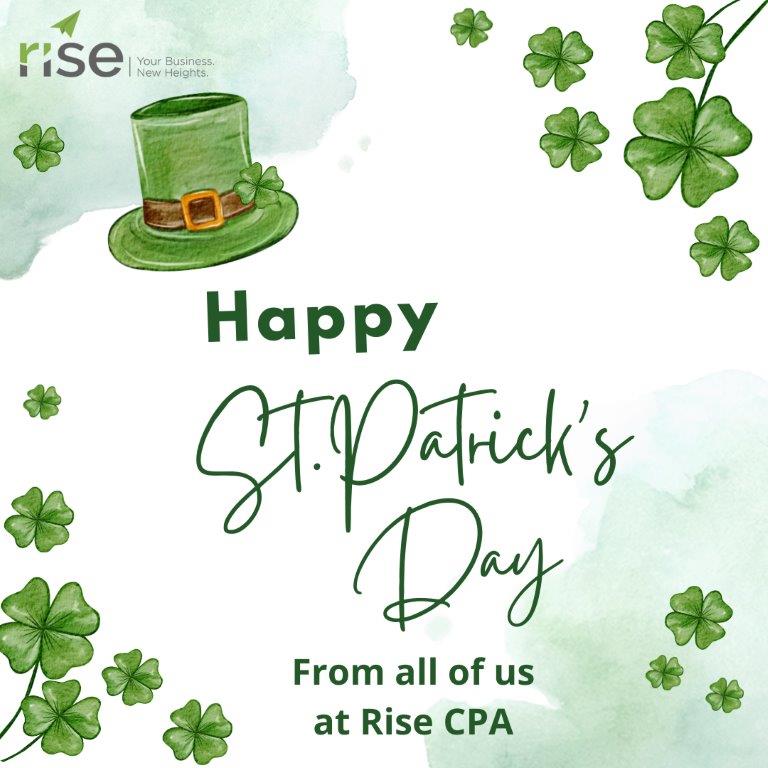 Rise CPA St. Patrick's Day